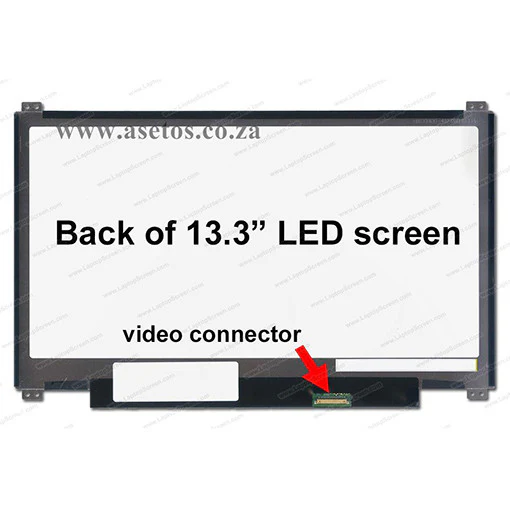 13.3-Inch Slim 30-Pin Short Laptop Screen Replacement