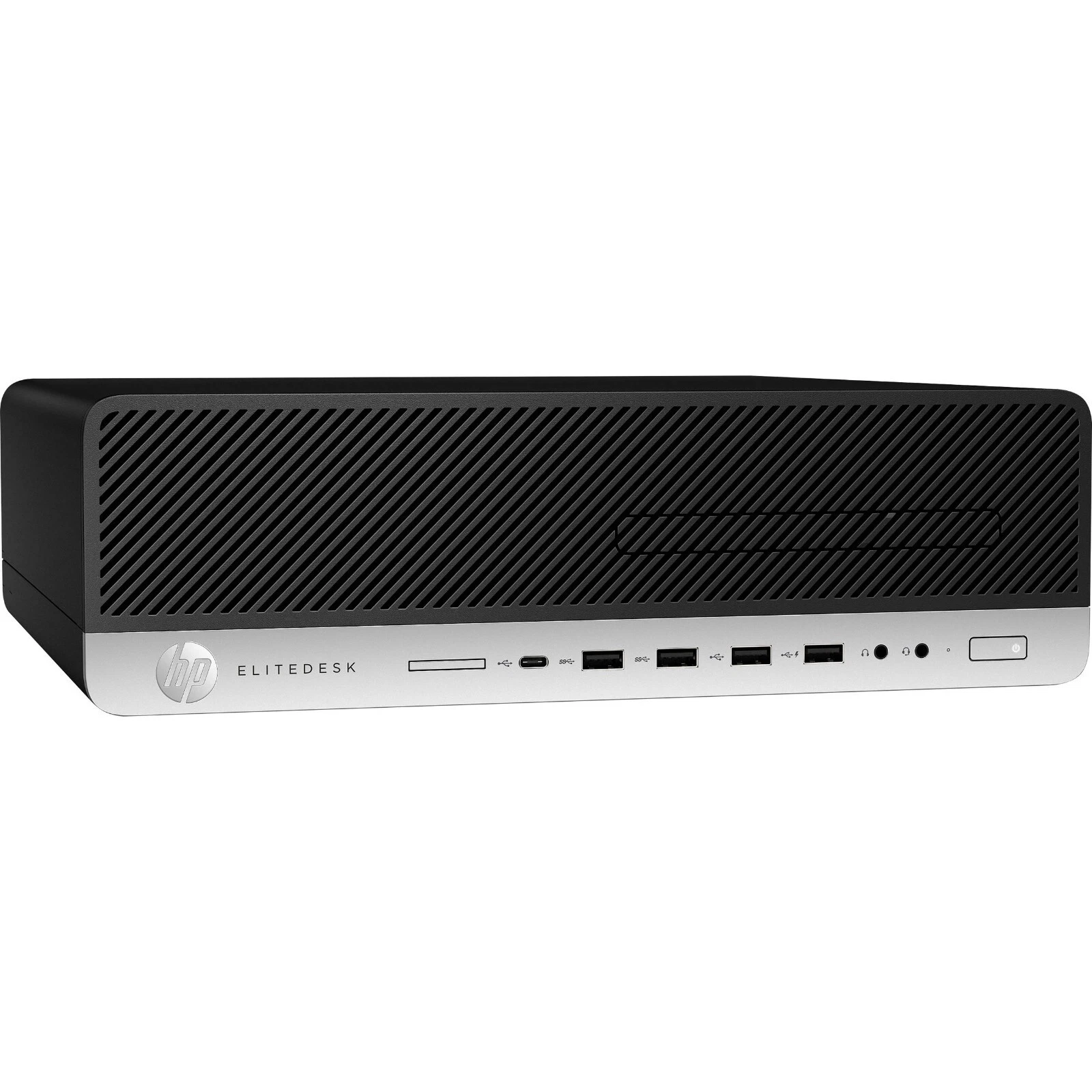 HP EliteDesk 800 G5 Desktop PC – Intel Core i7 8GB RAM 256GB SSD 24-Inch Monitor