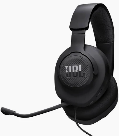 JBL Quantum 100 M2 Wired Gaming Headset with Microphone – Black