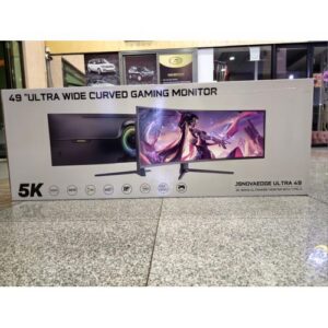 JSNOVO 49 Inch Curved Ultrawide Monitor Dual QHD Display