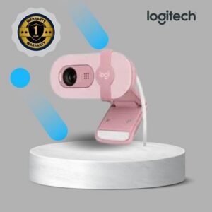Logitech Brio 100 Full HD Webcam – Rose (USB-C)