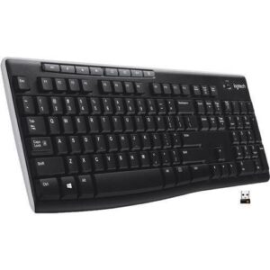 Logitech MK270 Wireless Keyboard & Mouse Combo- Black