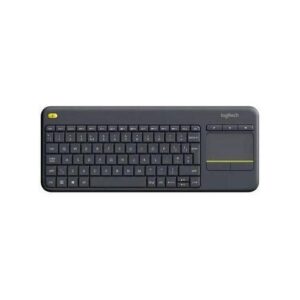 Logitech K400 Plus Wireless Keyboard with Touchpad - Black