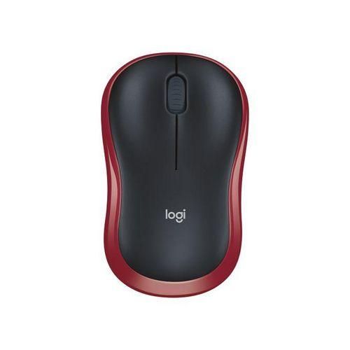 Logitech M190 Full-Size Wireless Mouse – Red
