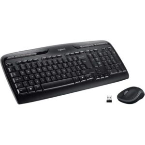 Logitech MK330 Wireless Keyboard & Mouse Combo - Black
