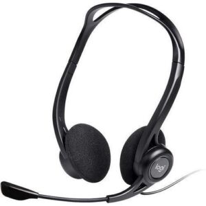Logitech PC 960 USB Headset with Noise-Cancelling Mic