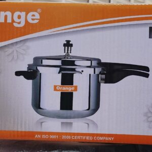 5-Litre Pressure Cooker – Single Handle- Orange company