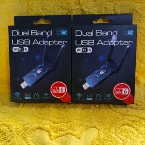 Dual Band USB Adapter WiFi 6