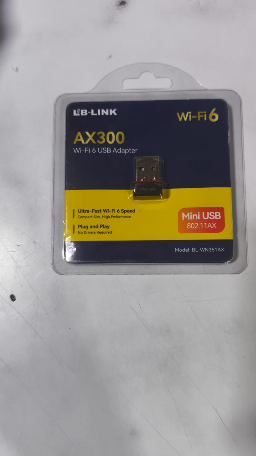 LB-LINK BL-WN351AX AX300 WiFi 6 Wireless Nano USB Adapter
